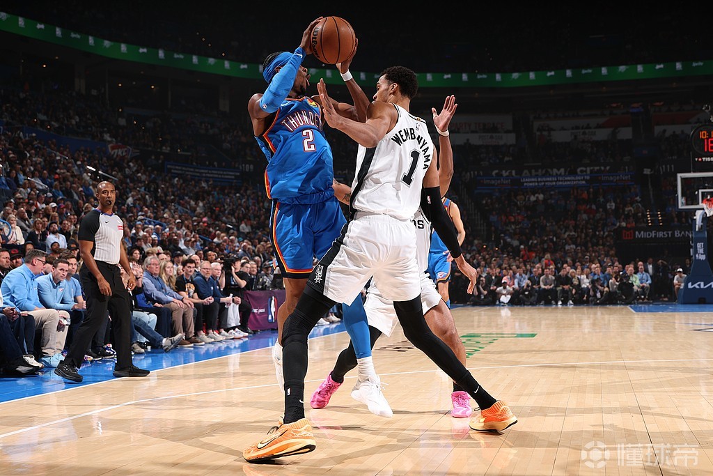 NBA戰力榜：雷霆馬刺分列前二，活塞升至第三，湖人排名第六